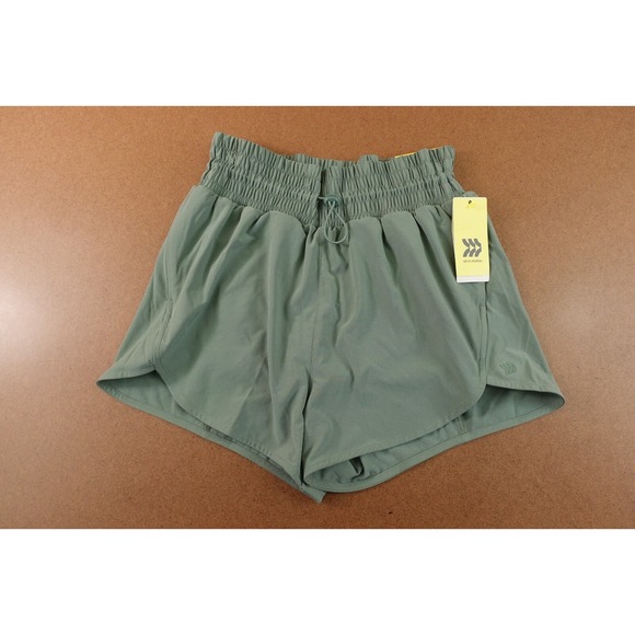 all in motion Pants - All In Motion Womens Size XS Green Pocket High Rise 3" Inseam Active Shorts NWT